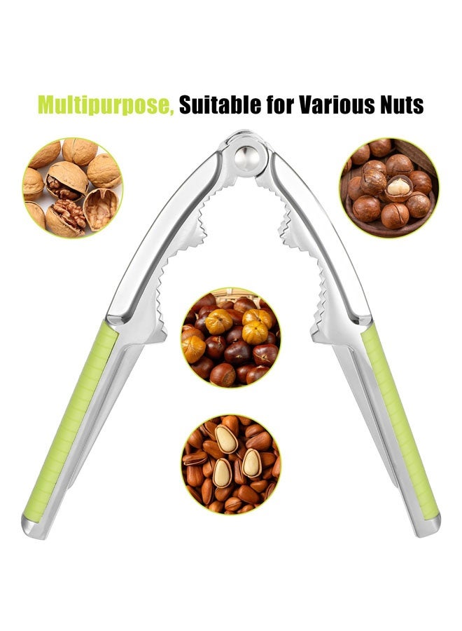 Nutcracker, Nut Crackers Heavy Duty Walnut Nut Opener with Non Slip Handle, Multifunctional Nut Cracker for Pecan Walnut Almonds, Hazelnuts, Pistachios - Image 5